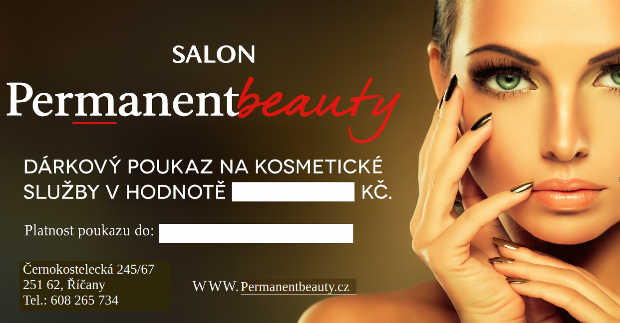 Permanent Beauty Gift Card