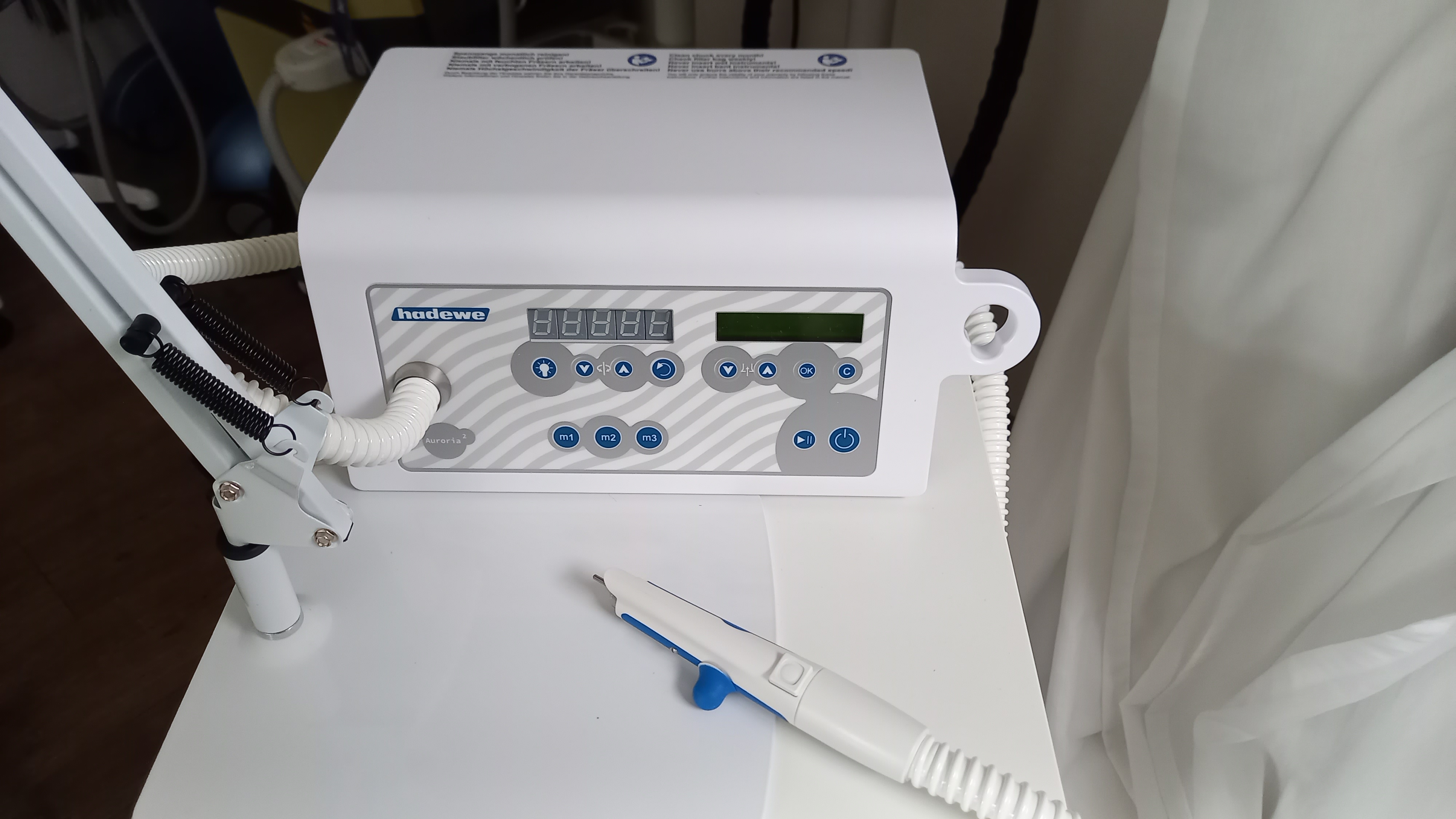 Přístrojová brusná pedikúra